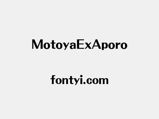 MotoyaExAporo