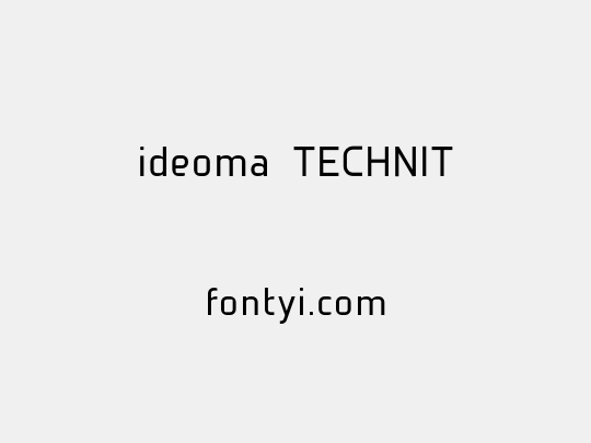 ideoma TECHNIT