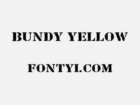 Bundy Yellow