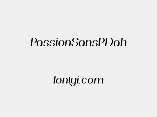 PassionSansPDah