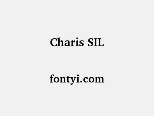 Charis SIL