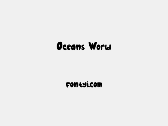 Oceans World