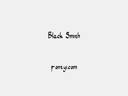 Black Smith