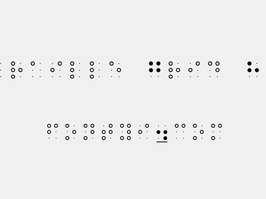 Braille Grid HC