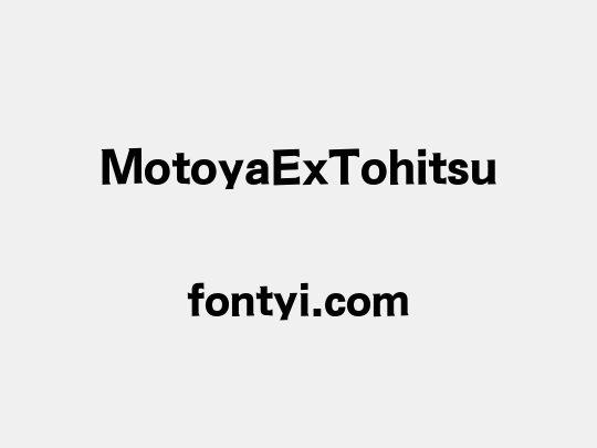 MotoyaExTohitsu