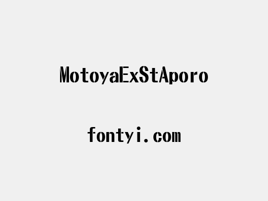 MotoyaExStAporo