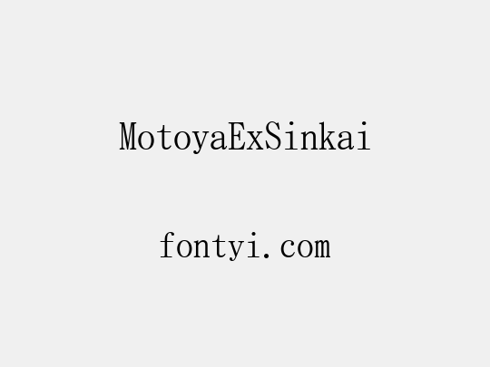 MotoyaExSinkai