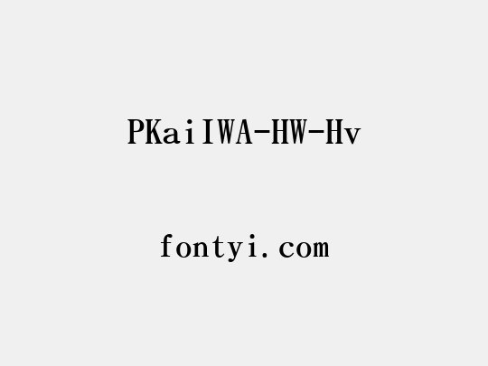 PKaiIWA-HW-Hv