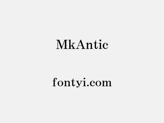 MkAntic