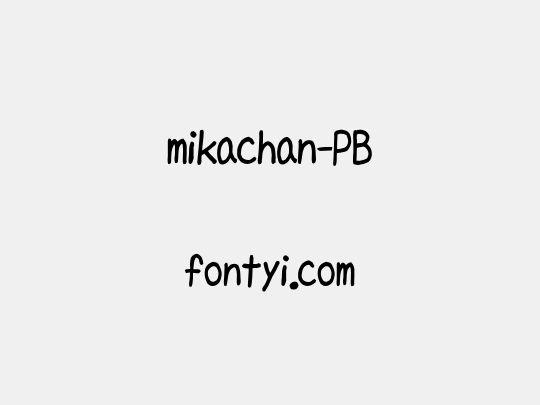 mikachan-PB