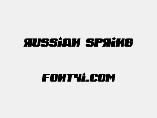 Russian Spring