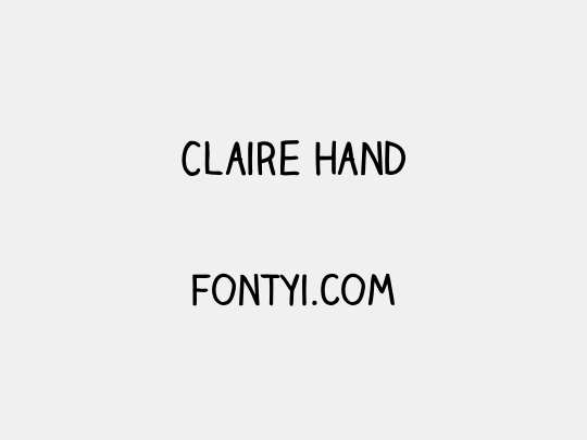 Claire Hand