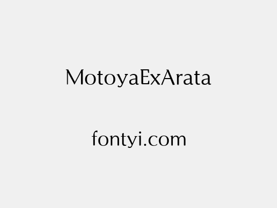 MotoyaExArata