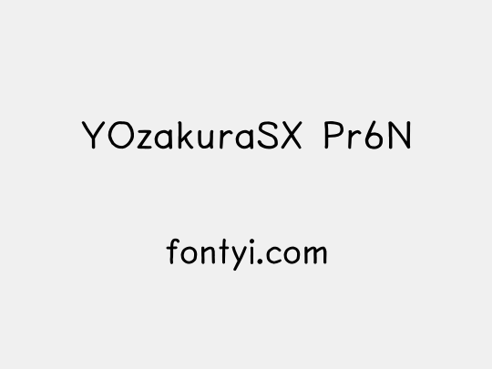 YOzakuraSX Pr6N