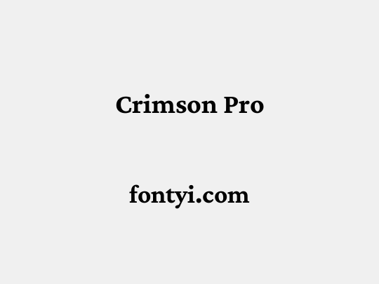 Crimson Pro