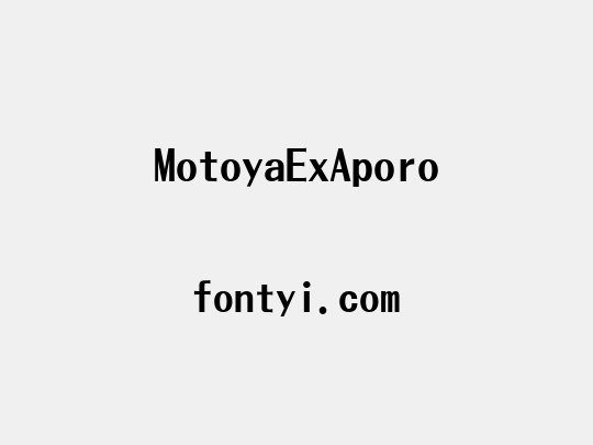 MotoyaExAporo