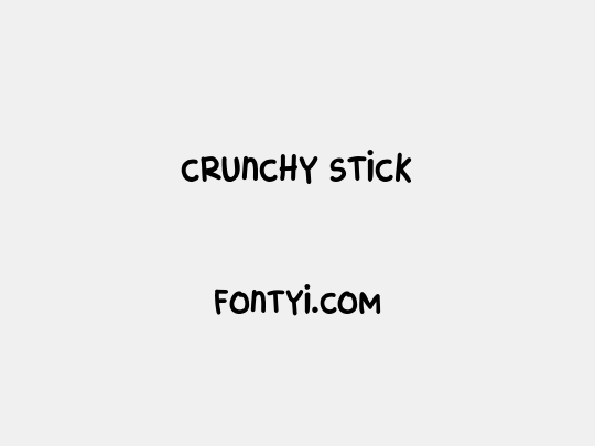 CRUNCHY STICK