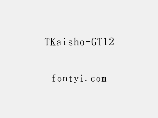 TKaisho-GT12