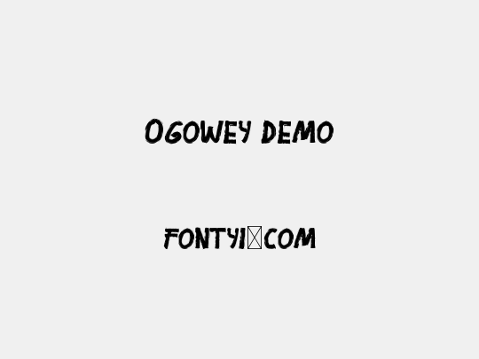 Ogowey Demo