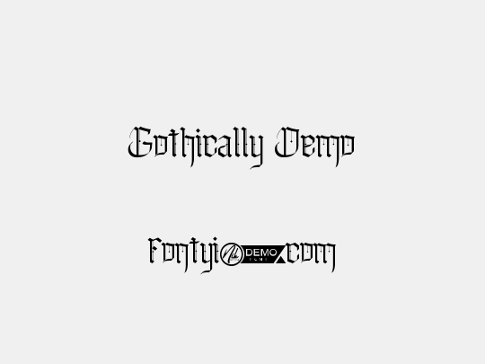 Gothically Demo