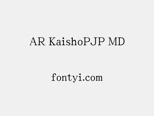 AR KaishoPJP MD