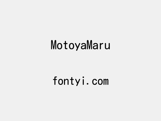 MotoyaMaru