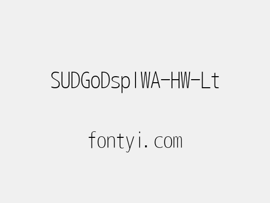 SUDGoDspIWA-HW-Lt