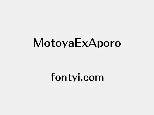 MotoyaExAporo