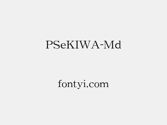 PSeKIWA-Md