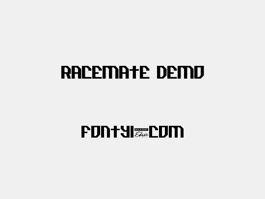 Racemate Demo