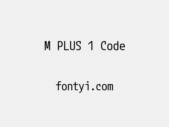 M PLUS 1 Code