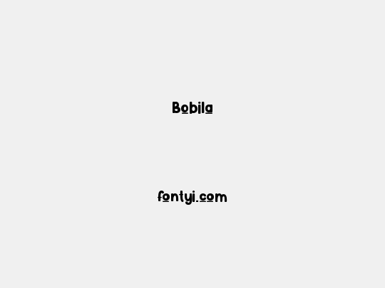 Bobila