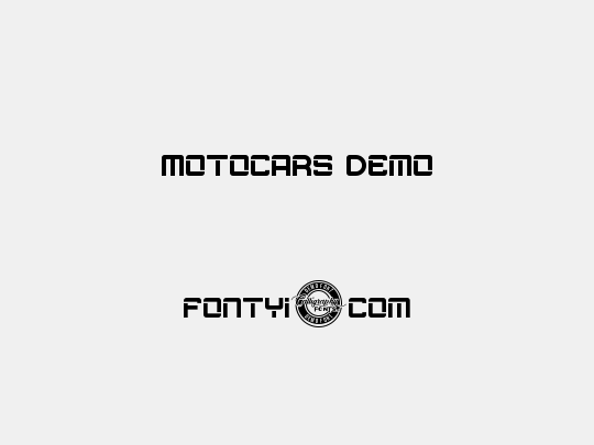 Motocars Demo