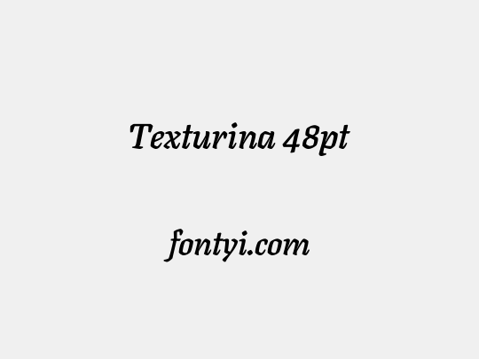 Texturina 48pt