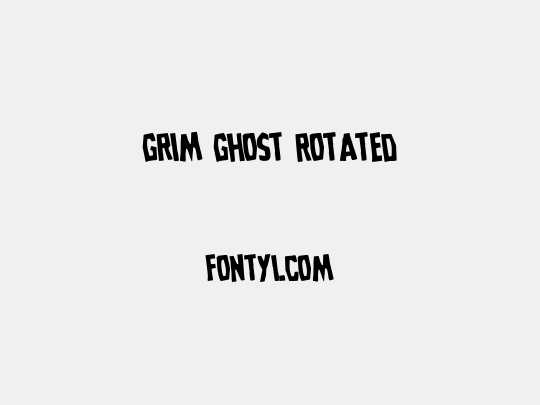 Grim Ghost Rotated