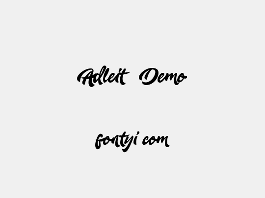 Adleit - Demo