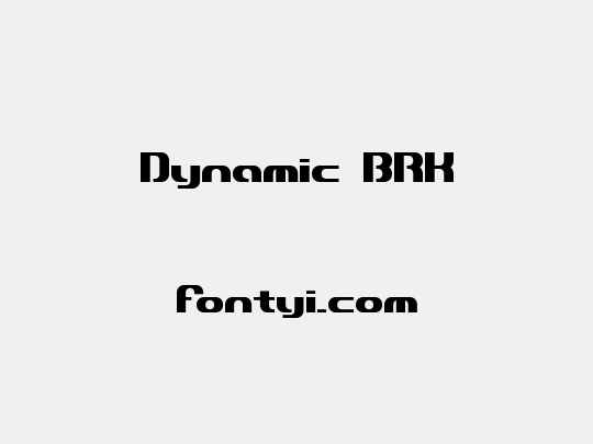 Dynamic BRK