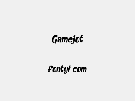 Gamejot