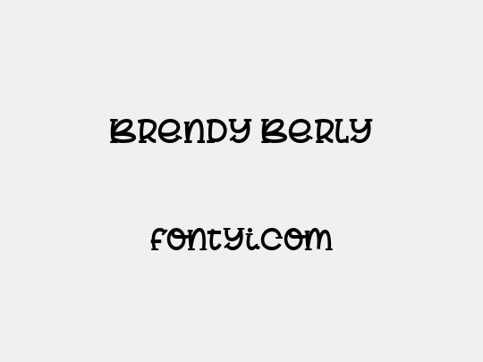 Brendy Berly