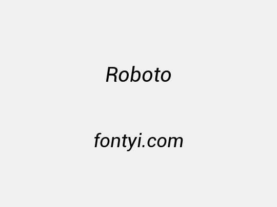 Roboto