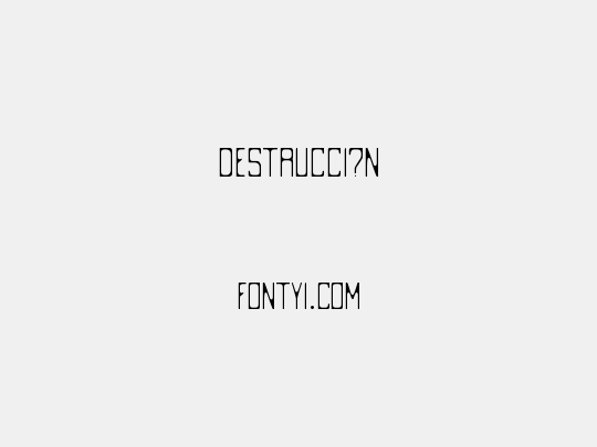 Destrucci?n