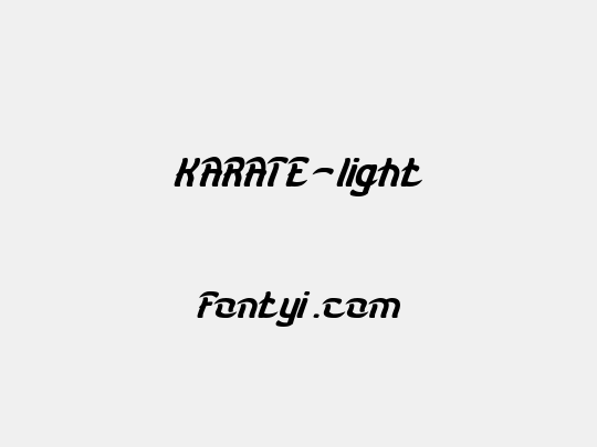 KARATE-light