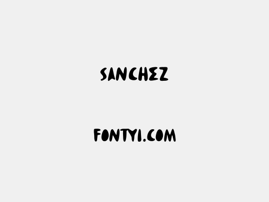 SANCHEZ