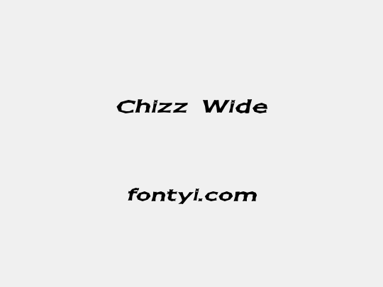 Chizz Wide