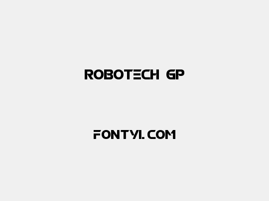 ROBOTECH GP