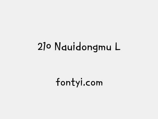 210 Nauidongmu L