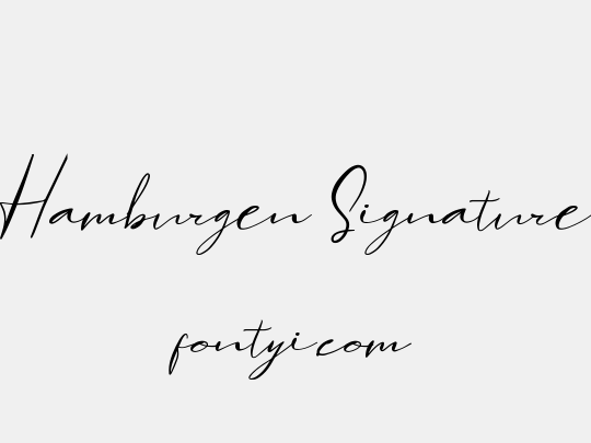 Hamburgen Signature