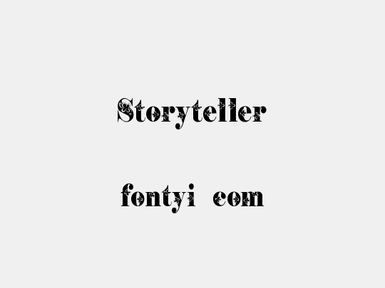 Storyteller