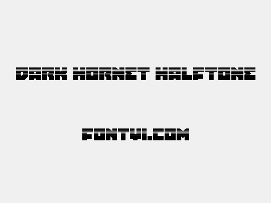 Dark Hornet Halftone