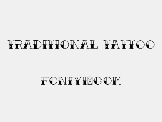 Traditional Tattoo